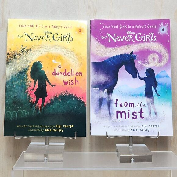 Disney The Never Girls 4 Chapter Books by Kiki Thorpe - Picture 12 of 12